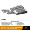 Picture of 84 Pc. Master SAE/Metric Hex & Torx® Bit Socket Set