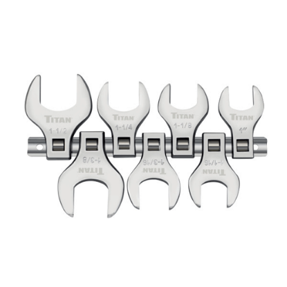 Picture of 7 Pc. 1/2" Drive SAE Jumbo Crowfoot Wrench Set