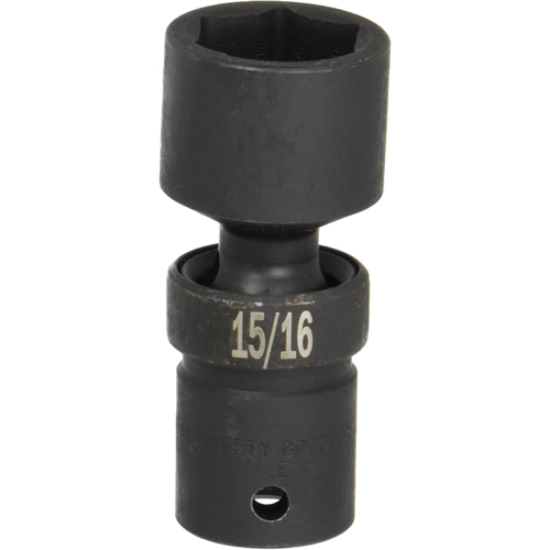Picture of 1/2" Drive 6 Pt. Swivel Impact Socket 15/16"