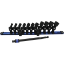 Picture of 12 Pc. 1/4" Square & Hex Drive Magnetic Universal 6pt Impact Socket Set for Impact Wrenches & Drivers