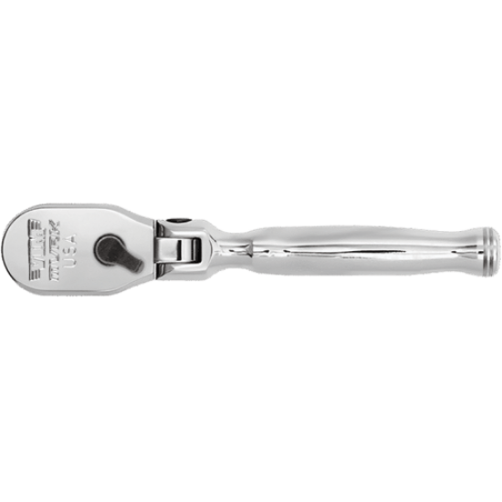 Picture of 1/4'' DR. 6'' OAL. 90T FLEX HEAD RATCHET - USA MADE