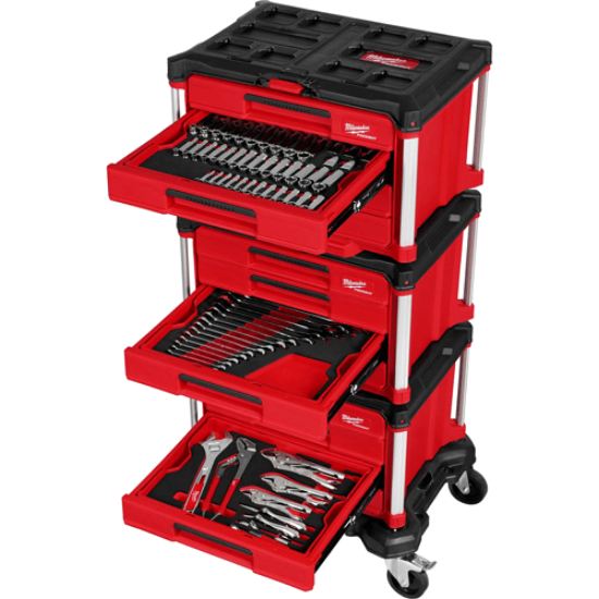 Picture of 366 Pc. Master Mechanics Hand Tool Set with PACKOUT™ Drawers and Dolly