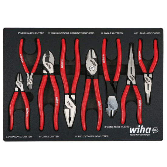 Picture of 8 Pc. Classic Grip Pliers and Cutters Tray Set