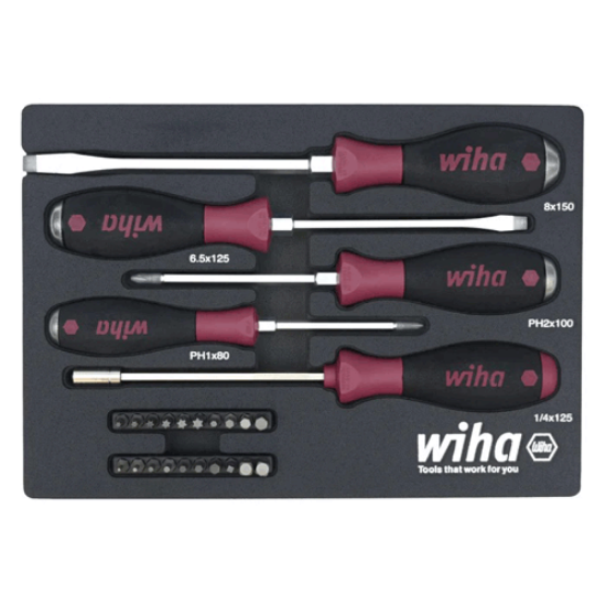 Picture of 25 Pc. MicroFinish Screwdriver Tray Set