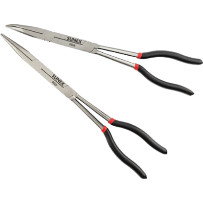 Picture of 2 Pc. Dual-Joint Extended Reach Pliers Set