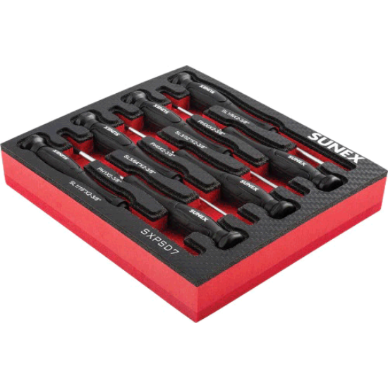 Picture of Precision Phillips® & Slotted 7 Pc. Screwdriver Set