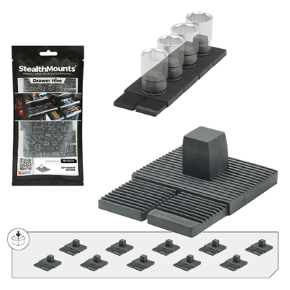 Picture of StealthMounts Drawer Hive 1/2" Socket Holder