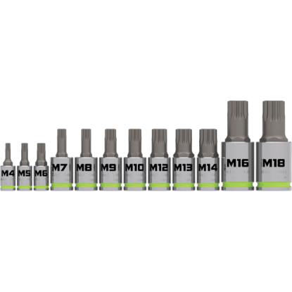 Picture of 12 Pc. Triple Square Bit Socket Set