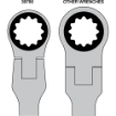 Picture of 15/16" Ratcheting Flex Head Cage Bolt Wrench