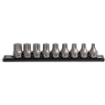 Picture of GripEdge | 9-PC RPT 3/8'' Drive Low Profile Metric Hex Dual Action Driver Bit Set