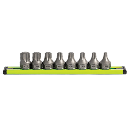 Picture of GripEdge  8-PC RPT 3/8" Drive Low Profile Star Dual Action Driver Bit Set