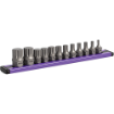Picture of GripEdge 12-PC 1/4 & 3/8 Drive Low Profile Triple Square Dual Action Driver Bit Set