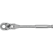 Picture of GripEdge 1/4" Drive Standard Flex Head 7/16 Hex Low Profile Dual Action Driver Ratchet