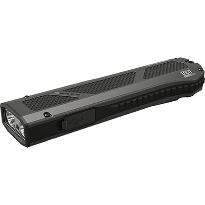 Picture of 1500 Lumen Rechargeable EDC Flat Flashlight with White LED, UV, and Green Laser