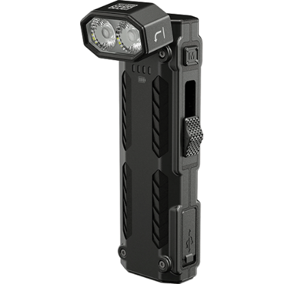 Picture of Swivel Head 1600 Lumen Rechargeable EDC Flat Flashlight