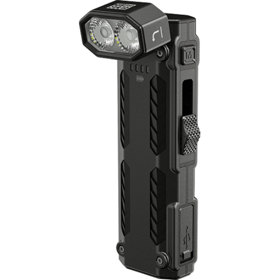 Picture of Swivel Head 1600 Lumen Rechargeable EDC Flat Flashlight