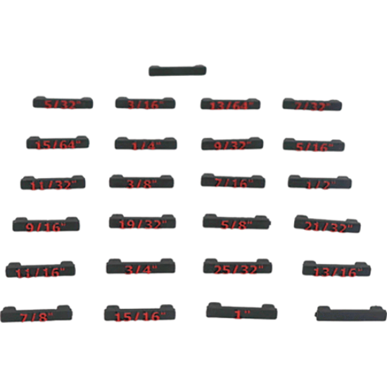 Picture of Wrench Size Labels - SAE (2.0)