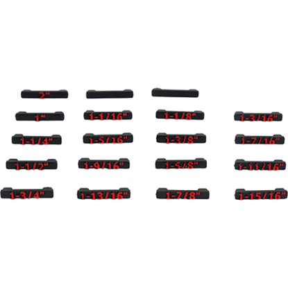 Picture of Wrench Size Labels - SAE+ (2.0)