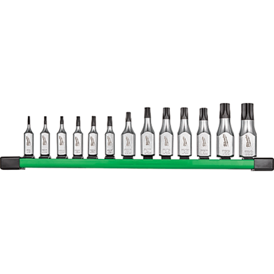 Picture of 13 Pc. 1/4" and 3/8" Drive Tamper Proof TORX® Bit Socket Set