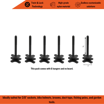 Picture of ToolHanger 2-Inch Hanger, 6 Pack