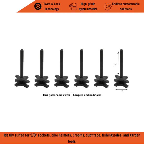 Picture of ToolHanger 2-Inch Hanger, 6 Pack