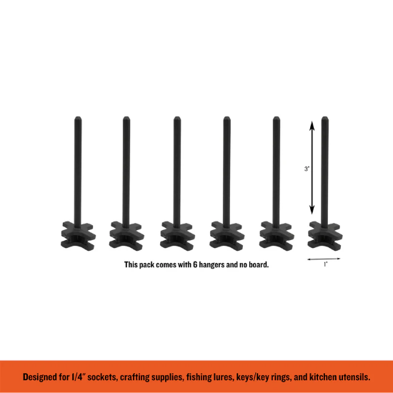 Picture of ToolHanger 3-Inch Hanger, 6 Pack