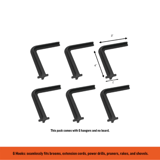 Picture of ToolHanger Hook Hanger, 6 Pack