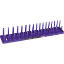 Picture of 1/2" Dr. Metric Regular, Deep Socket Holder - Purple