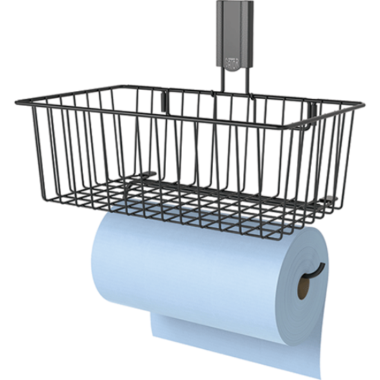 Picture of Utility Magnetic Basket with Towel Bar - Holds up to 35 lbs