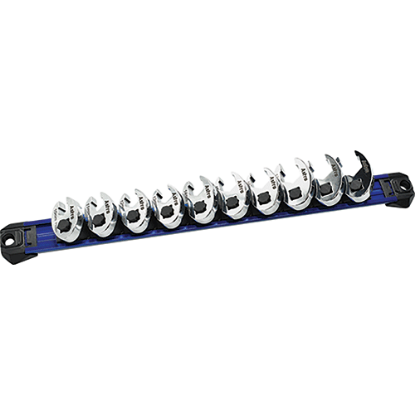 Picture of 10 Pc. 3/8" Drive Metric Anti-Slip Crowfoot Flare Nut Wrench Set