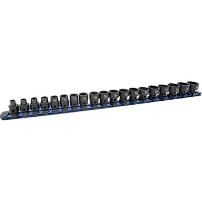 Picture of 19 Pc. 12-Point 3/8" Drive Nano Impact Sockets 6 -24mm - No Skips