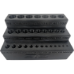 Picture of Magnetic Drill Bit Organizer For 29 Pc Drill Bit Sets (1/16"–1/2")