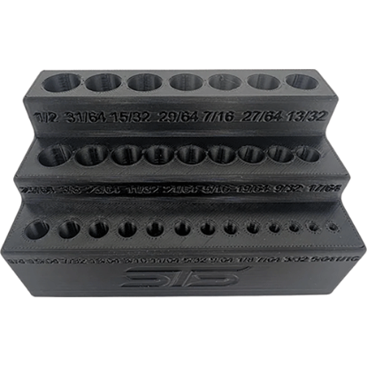 Picture of Magnetic Drill Bit Organizer For 29 Pc Drill Bit Sets (1/16"–1/2")