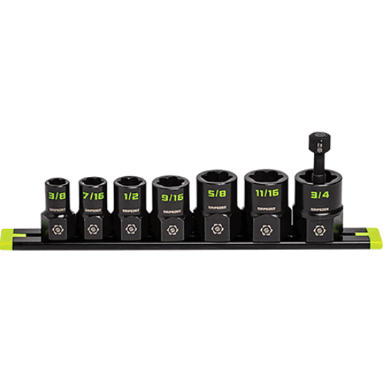 Picture of RPT Socket Extractor Set - 7-Pc 3/8" Drive SAE, , 3/8"–3/4"