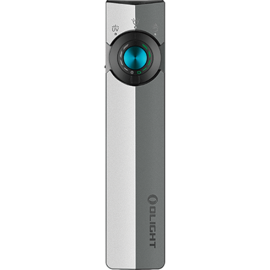 Picture of ArkPro Series – Flat Unibody EDC Flashlight with Multi-Light Sources, Silver Graphite