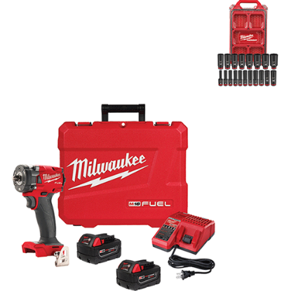 Picture of M18 FUEL™ 3/8" Compact Impact Wrench Kit with Friction Ring