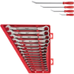 Picture of 15 Pc. SAE Ratcheting Combination Wrench Set