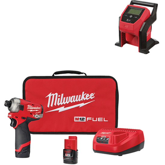 Picture of M12 FUEL™ SURGE 1/4" Hex Hydraulic Driver Kit