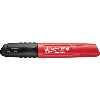 Picture of INKZALL® Black Chisel Tip Marker