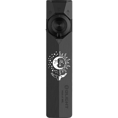 Picture of ArkPro Flat Unibody EDC 1,700 Lumen Flashlight with Multi-Light Sources - Onyx Black CW Equilibrium
