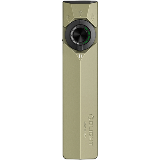 Picture of ArkPro Flat Unibody EDC 1,700 Lumen Flashlight with Multi-Light Sources - Olive Green CW