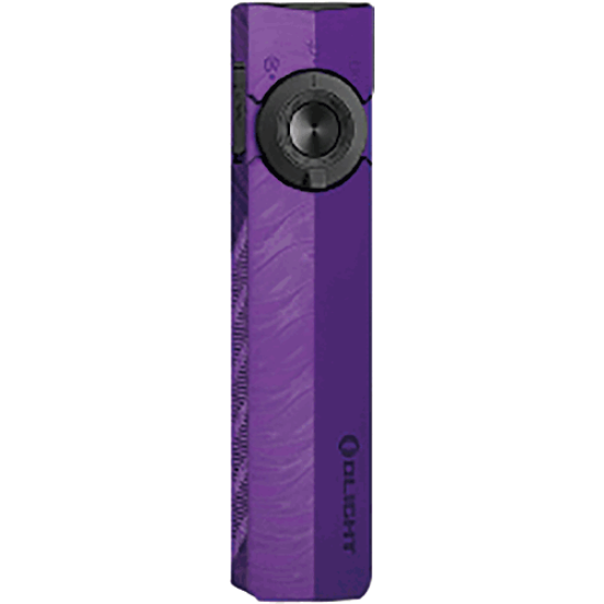 Picture of ArkPro EDC Flashlight 1500 Lumens UV Green Laser Flat Unibody Light - Purple