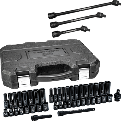 Picture of 44 Pc 3/8" Standard & Deep Impact SAE/Metric Socket Set
