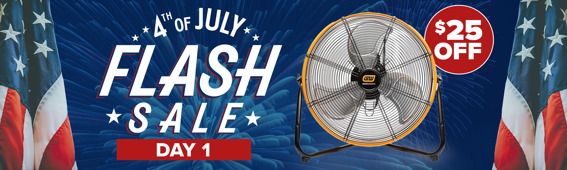 4th of July Flash Sale