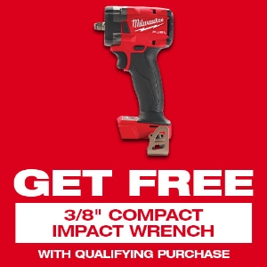 Picture for category Free Milwaukee M18  3/8" Impact Wrench