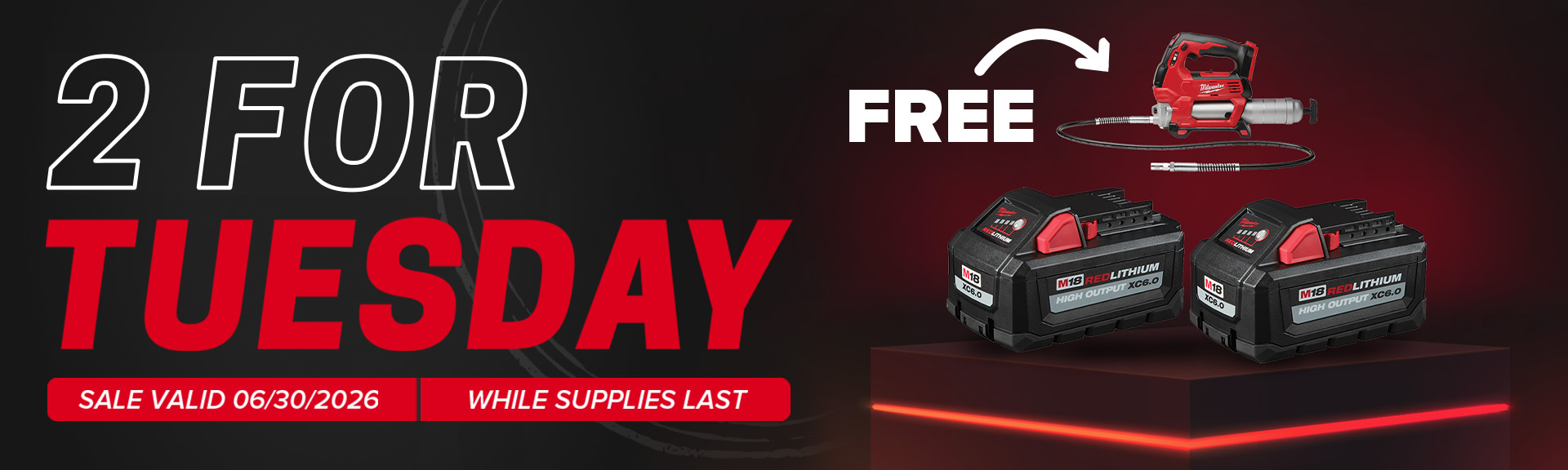 Two for Tuesday Sale