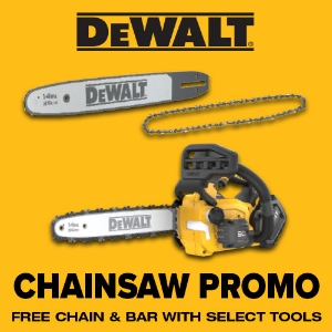 Picture for category Dewalt Chainsaw Promotions
