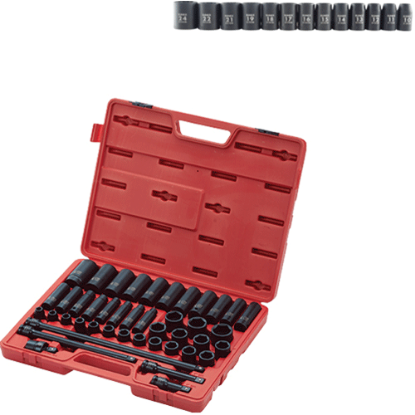 Picture of 1/2" Dr. 43 Pc. Metric Impact Socket Master Set Promo