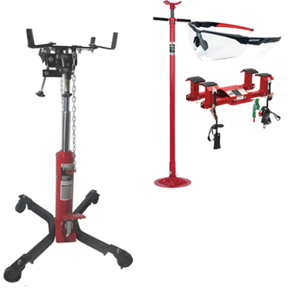 Picture of 1,100-lb Manual Hydraulic Telescoping Transmission Jack Promo