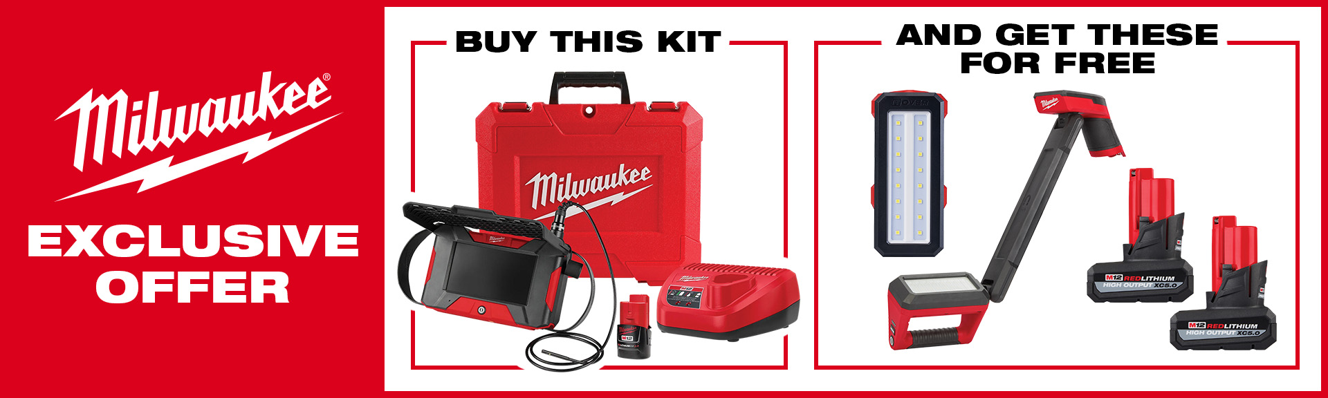 Milwaukee M12™ Auto Shop Borescope Exclusive Deal